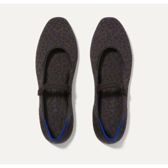 ROTHY'S Women's The Square Mary Jane Knit Upper Slip-On Flats Size